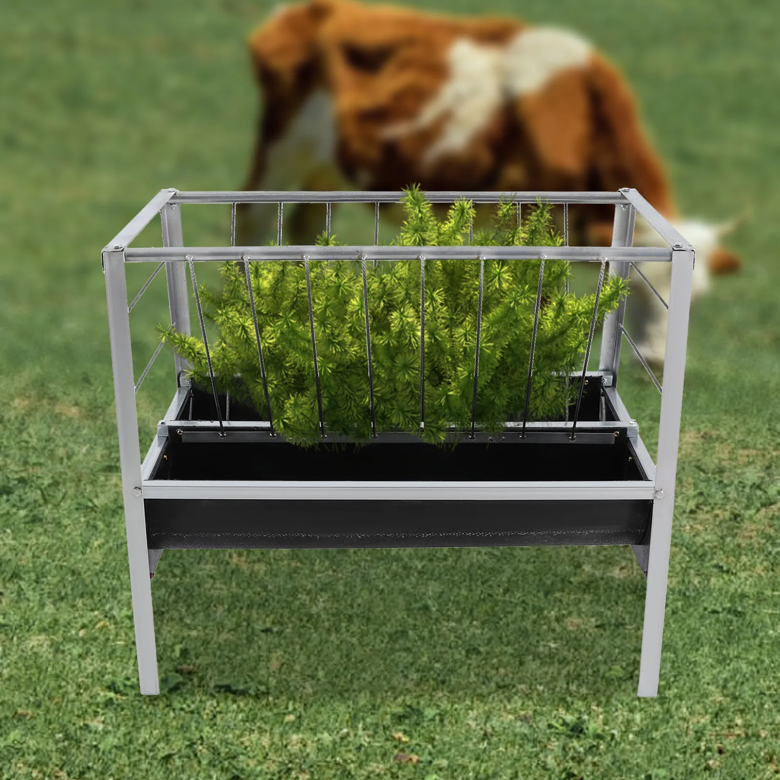Feed Trough Feeding Goats Sheep 39.37*25.59*33.46 Inch for Farms,Yards,Sheep Barns,Horse Farms
Feed Trough Feeding Goats Sheep 39.37*25.59*33.46 Inch for Farms,Yards,Sheep Barns,Horse Farms
