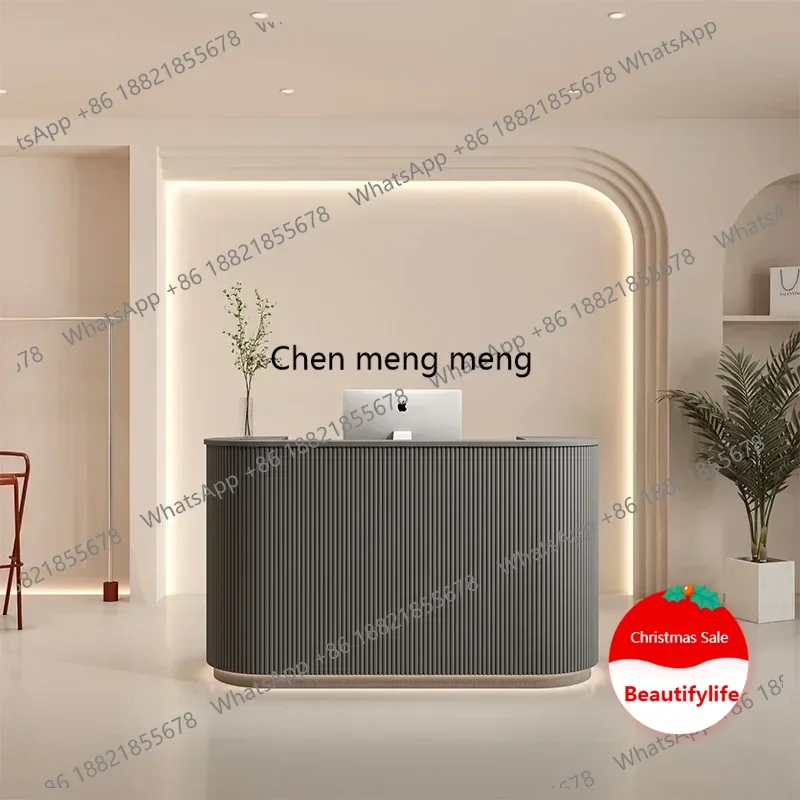 L178 Italian Style Nail Salon Reception Desks Clothing Store Modern Simplicity Reception Desks Luxury Office Furniture Receptie
L178 Italian Style Nail Salon Reception Desks Clothing Store Modern Simplicity Reception Desks Luxury Office Furniture Receptie