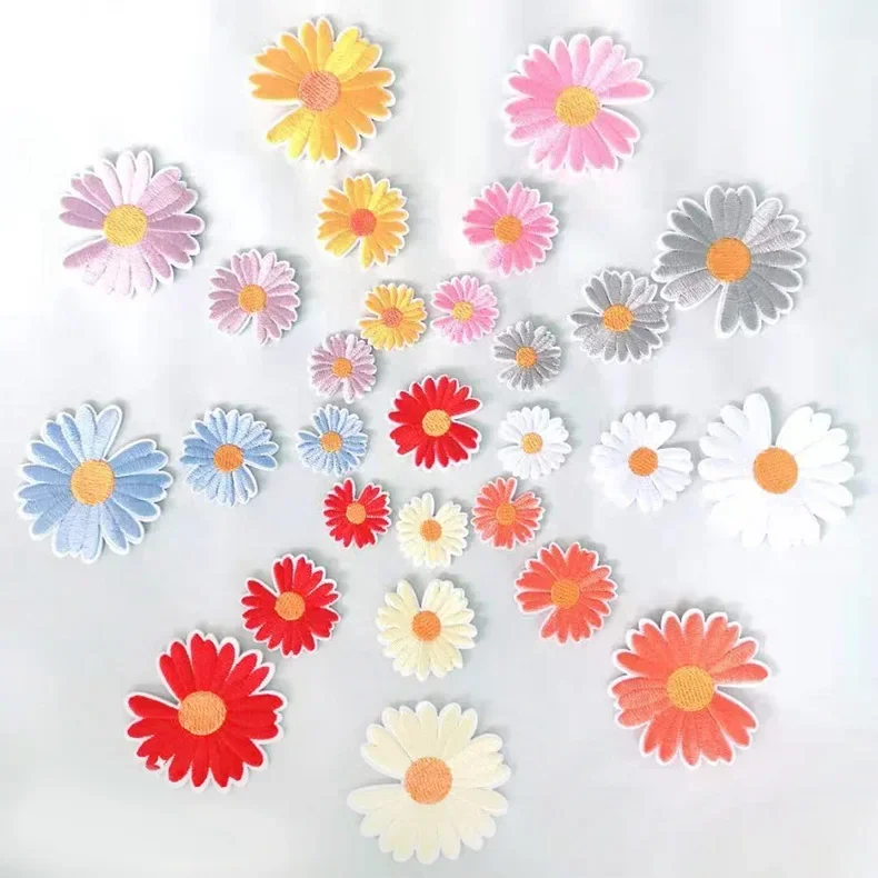 9 Colors Cute Daisy Embroidery Patches Clothing Accessories Iron on Patches for Clothes Shoes Bags Kids DIY Decoration Stickers
9 Colors Cute Daisy Embroidery Patches Clothing Accessories Iron on Patches for Clothes Shoes Bags Kids DIY Decoration Stickers