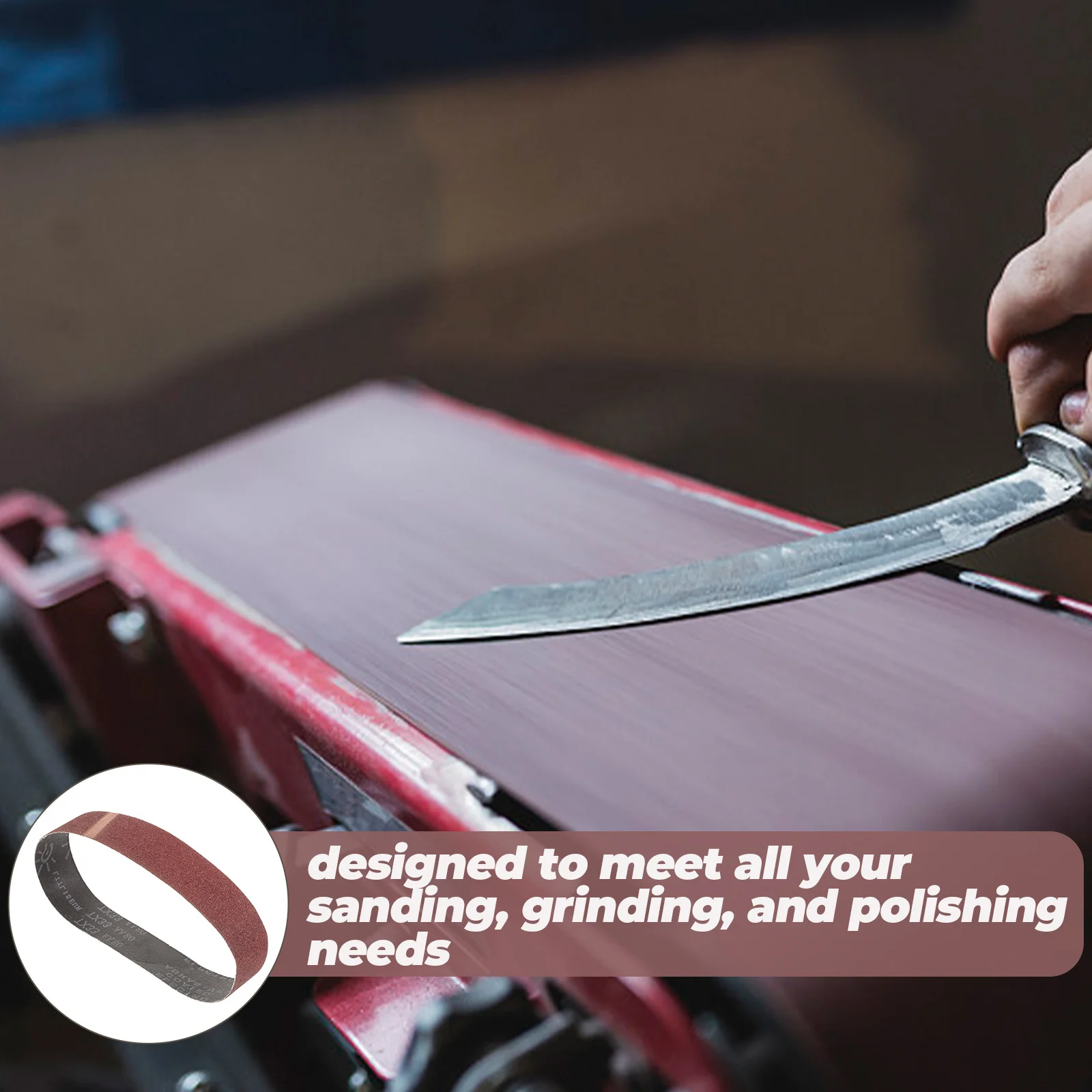 80 Grit Sanding Belt For Sander Sandpaper Belts Replacement Abrasive Belt Sander Paper Woodworking Tools Bench
80 Grit Sanding Belt For Sander Sandpaper Belts Replacement Abrasive Belt Sander Paper Woodworking Tools Bench