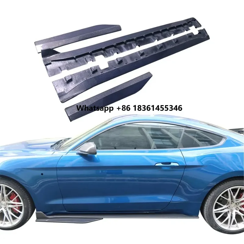 2015-2023 for Mustang GT500 Style Body Kit New Carbon Fiber Side Skirts and Rocker Panels Bumper Type
2015-2023 for Mustang GT500 Style Body Kit New Carbon Fiber Side Skirts and Rocker Panels Bumper Type