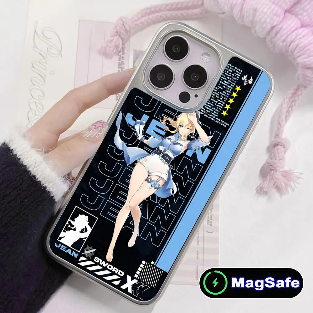 Game GI Jean Silver Plating Magsafe Mobile Phone Case for iPhone 17 16 15 14 13 12 11 Air Pro Max Plus Colorful Cover
Game GI Jean Silver Plating Magsafe Mobile Phone Case for iPhone 17 16 15 14 13 12 11 Air Pro Max Plus Colorful Cover
