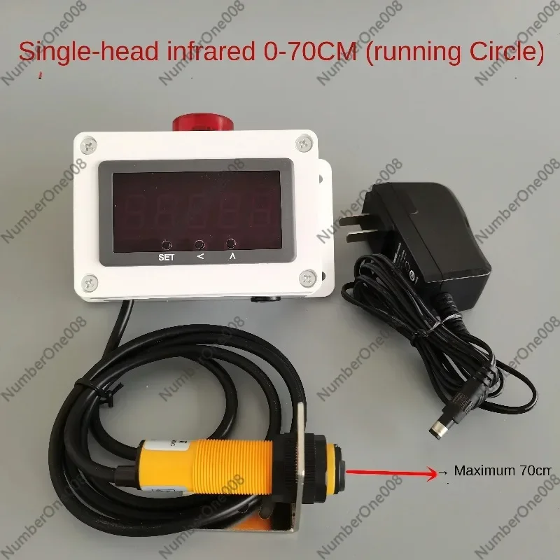 Infrared Laser Timer, Automatic Induction Stopwatch for Sprint Training & Sports Competition, Digital Running Race Timing System
Infrared Laser Timer, Automatic Induction Stopwatch for Sprint Training & Sports Competition, Digital Running Race Timing System