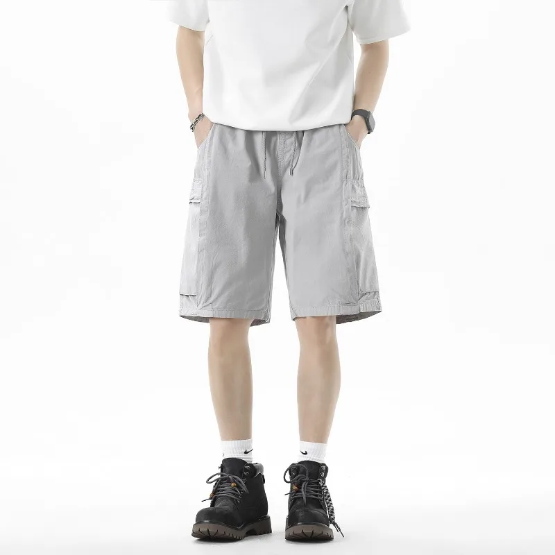 2026 Summer Solid Color Casual Shorts Breathable Thin Fabric Multi-Pocket Work Pants Men's Five-Point Shorts
2026 Summer Solid Color Casual Shorts Breathable Thin Fabric Multi-Pocket Work Pants Men's Five-Point Shorts