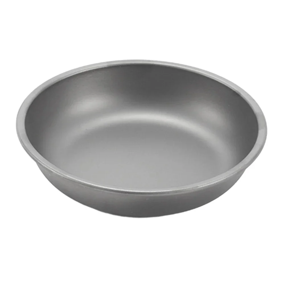 Titanium Plate Round Dish Tableware Storage Tray For Camping Hiking Picnic Kitchen 12/15/18cm Fruit Cake Steak Snack Tableware
Titanium Plate Round Dish Tableware Storage Tray For Camping Hiking Picnic Kitchen 12/15/18cm Fruit Cake Steak Snack Tableware