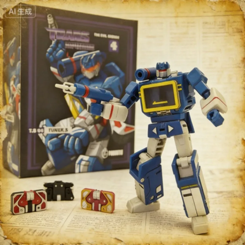 Специальное предложение: Игрушка-трансформер PT-04 Soundwave (ПТ04) в виде мини-робота G1 Mini War KO DX9
Специальное предложение: Игрушка-трансформер PT-04 Soundwave (ПТ04) в виде мини-робота G1 Mini War KO DX9