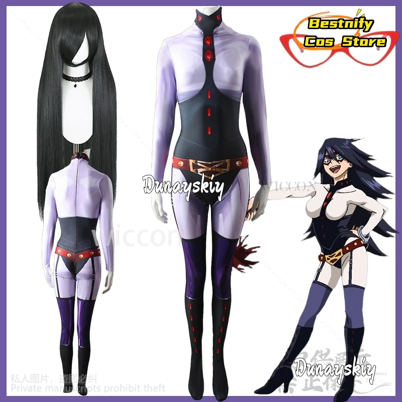 Midnight Cosplay My Academia Anime Costume Sexy Jumpsuit Y2K Punk Bodysuit Jirai Kei Girls Red Glasses Halloween Disguise Women
Midnight Cosplay My Academia Anime Costume Sexy Jumpsuit Y2K Punk Bodysuit Jirai Kei Girls Red Glasses Halloween Disguise Women