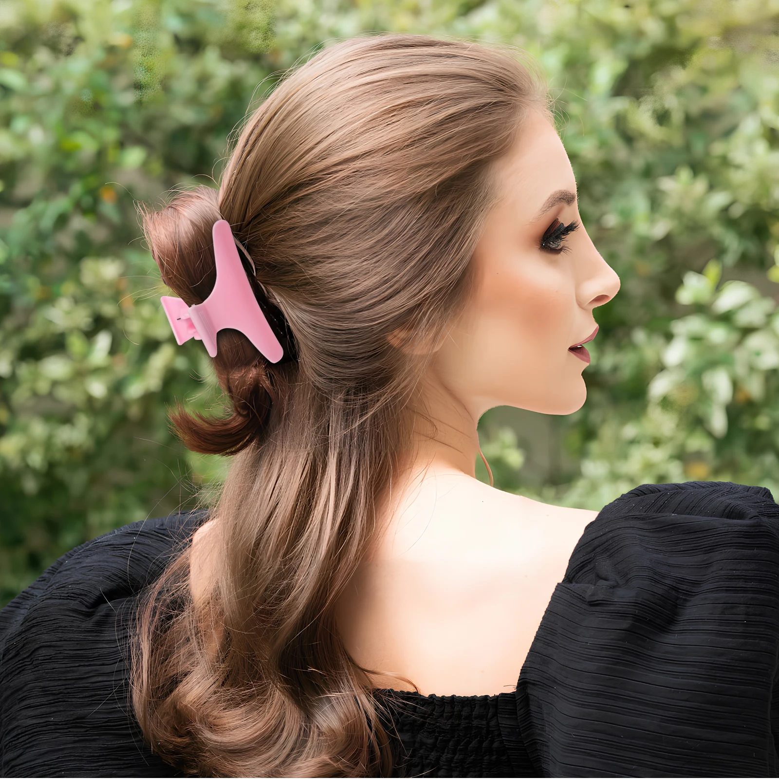 12 pcs Butterfly Hair Clip Pink Cute Clips for Girls Claw Accessories Salon Use Long Lasting Material Easy Operate Versatile
12 pcs Butterfly Hair Clip Pink Cute Clips for Girls Claw Accessories Salon Use Long Lasting Material Easy Operate Versatile