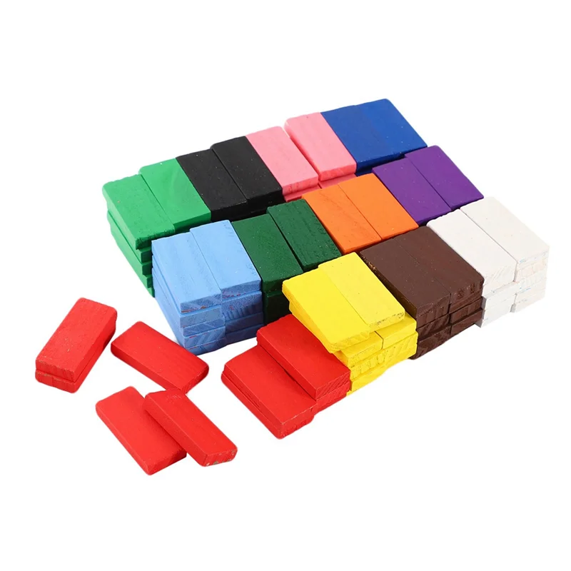 ABWE-2X Domino Blocks Set Colored Dominoes Kids Toys Educational Toys Wooden Domino Set For Children Gift
ABWE-2X Domino Blocks Set Colored Dominoes Kids Toys Educational Toys Wooden Domino Set For Children Gift