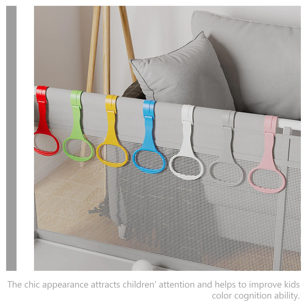 8pcs Baby Standing Safety Ring Durable Lightweight Portable Crib Pull Rings Walking Tools Blue Red Yellow Green
8pcs Baby Standing Safety Ring Durable Lightweight Portable Crib Pull Rings Walking Tools Blue Red Yellow Green