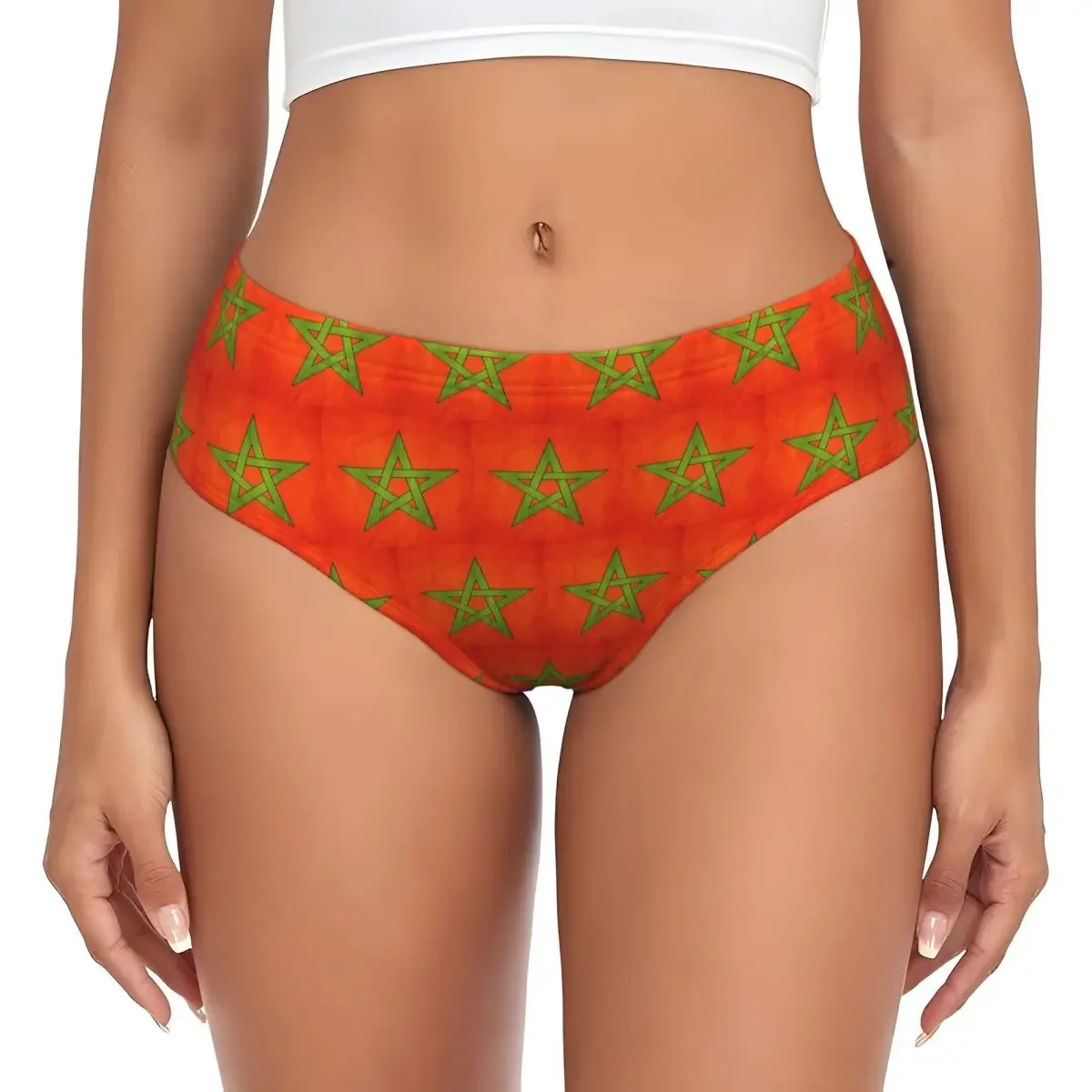 Custom Morocco Moroccan Flag National Flag Of Morocco Panties Briefs Women's Briefs Underwear Breathable Female Underpants
Custom Morocco Moroccan Flag National Flag Of Morocco Panties Briefs Women's Briefs Underwear Breathable Female Underpants