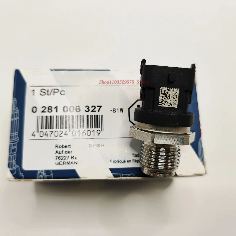 0281006327 Оригинальный общий регулятор датчика давления в топливной рампе
0281006327 Оригинальный общий регулятор датчика давления в топливной рампе