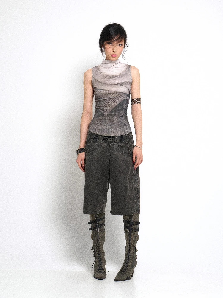 Женские повседневные брюки Floirds Market с вышивкой, поясом, винтажным эффектом потертости, свободного кроя, широкие штанины, высокая талия, на молнии, из полиэстеровой смеси
Женские повседневные брюки Floirds Market с вышивкой, поясом, винтажным эффектом потертости, свободного кроя, широкие штанины, высокая талия, на молнии, из полиэстеровой смеси