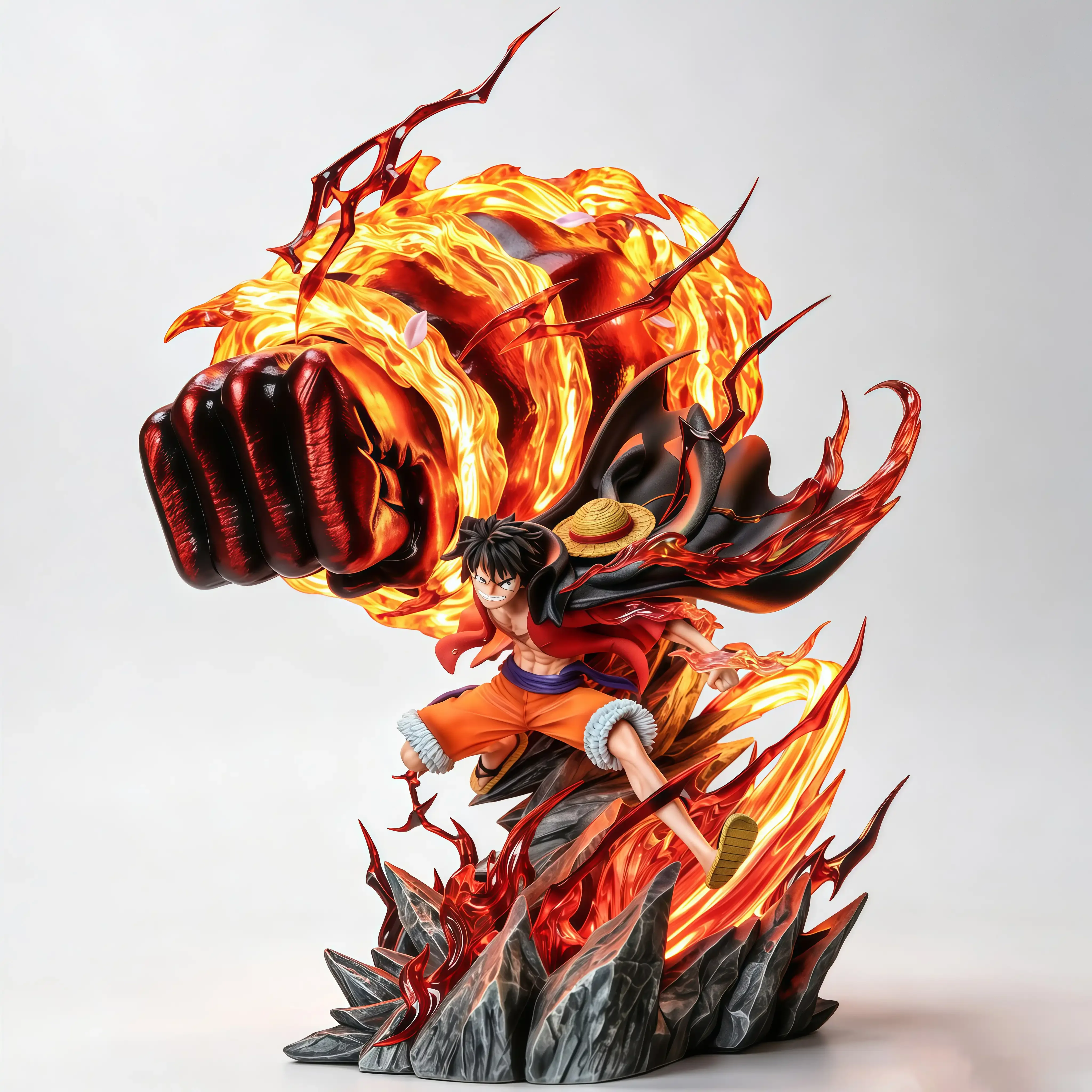 One Piece Lz Fire Fist Luffy Led Light Up Gk Statue Figure Anime Collectible Table Ornament Living Room Decoration Gift For Men
One Piece Lz Fire Fist Luffy Led Light Up Gk Statue Figure Anime Collectible Table Ornament Living Room Decoration Gift For Men