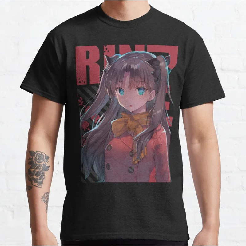 Cute Anime Rin Toosaka kawaii video game Fate stay night Short-sleeve crewneck T-shirt for men large size Adult Tops S-6xl
Cute Anime Rin Toosaka kawaii video game Fate stay night Short-sleeve crewneck T-shirt for men large size Adult Tops S-6xl