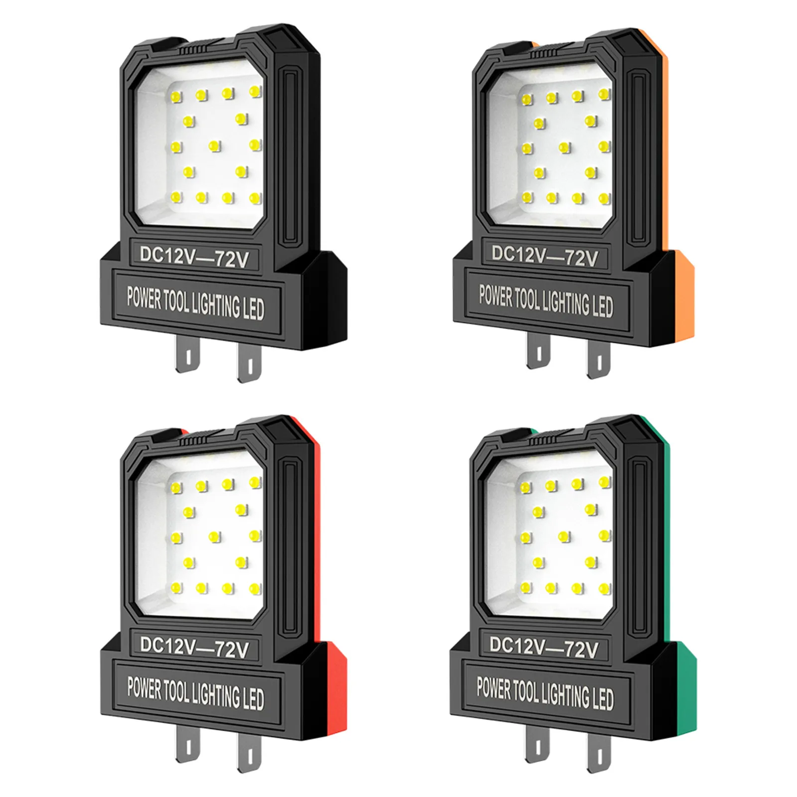 Миниатюрный карманный светодиодный фонарь 12В-72В с 2 режимами освещения, без аккумулятора, сверхъяркий прожектор/рассеянный свет, 550 лм, аксессуар для электроинструмента
Миниатюрный карманный светодиодный фонарь 12В-72В с 2 режимами освещения, без аккумулятора, сверхъяркий прожектор/рассеянный свет, 550 лм, аксессуар для электроинструмента