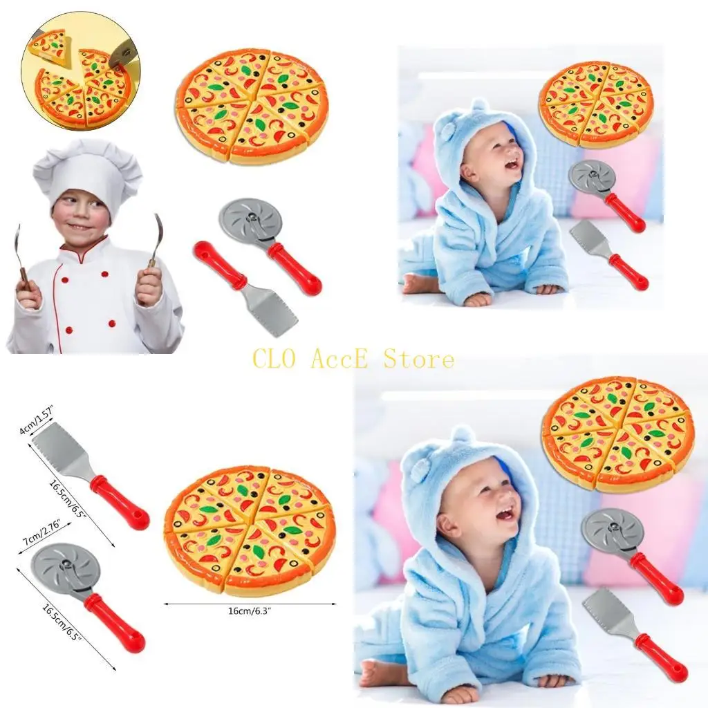 16FE 1set Simulation Children Kitchen Toy Plaything Educational for Kids Toddlers Pretend Play Pizza Wheel
16FE 1set Simulation Children Kitchen Toy Plaything Educational for Kids Toddlers Pretend Play Pizza Wheel