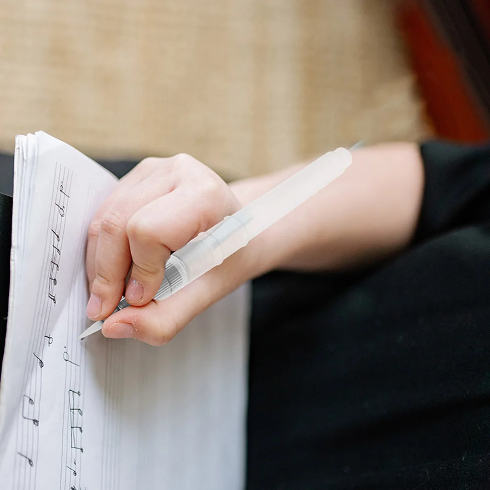 6 Pcs Refillable Painting Brush Pens Large Ink Storage for Watercolor Drawing Illustration Writing Gouache Art Craft PP Color
6 Pcs Refillable Painting Brush Pens Large Ink Storage for Watercolor Drawing Illustration Writing Gouache Art Craft PP Color