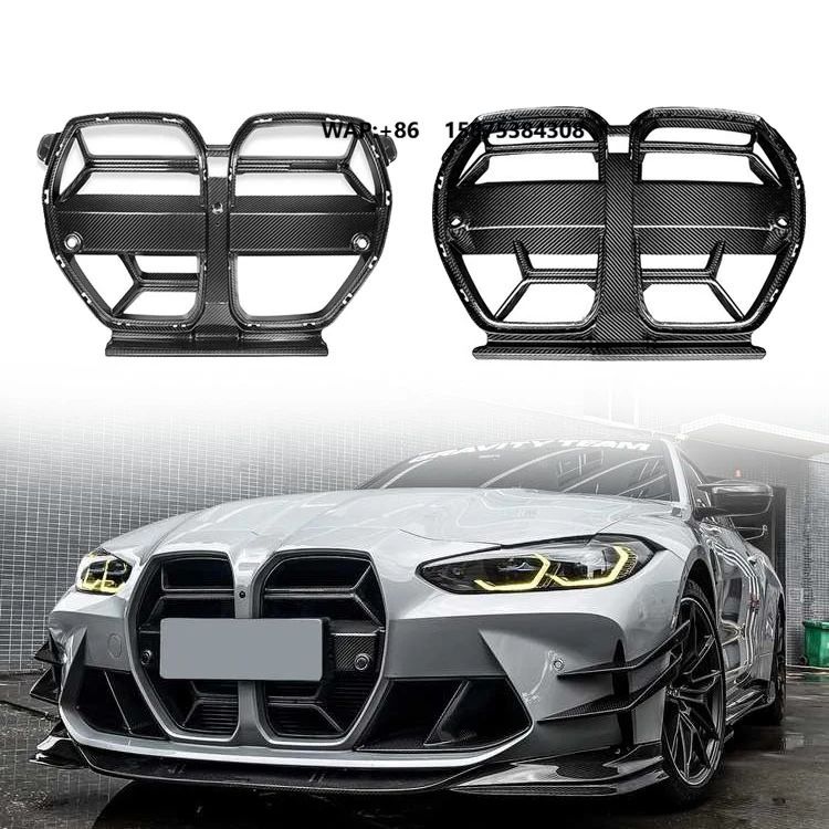Auto Parts Car Accessories ACC or Not ACC Dry Carbon Fiber Front Grille M4 G82 Carbon Grill for M 4 G 82 2021-2023
Auto Parts Car Accessories ACC or Not ACC Dry Carbon Fiber Front Grille M4 G82 Carbon Grill for M 4 G 82 2021-2023
