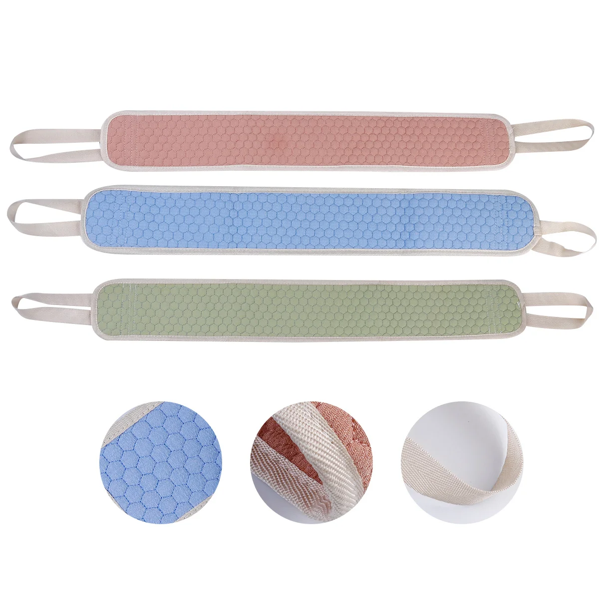 3 шт. двухсторонний толстый отшелушивающий скруббер для душа для чистки длинной ручки ремень инструмент для купания с двойным кольцом
3 шт. двухсторонний толстый отшелушивающий скруббер для душа для чистки длинной ручки ремень инструмент для купания с двойным кольцом