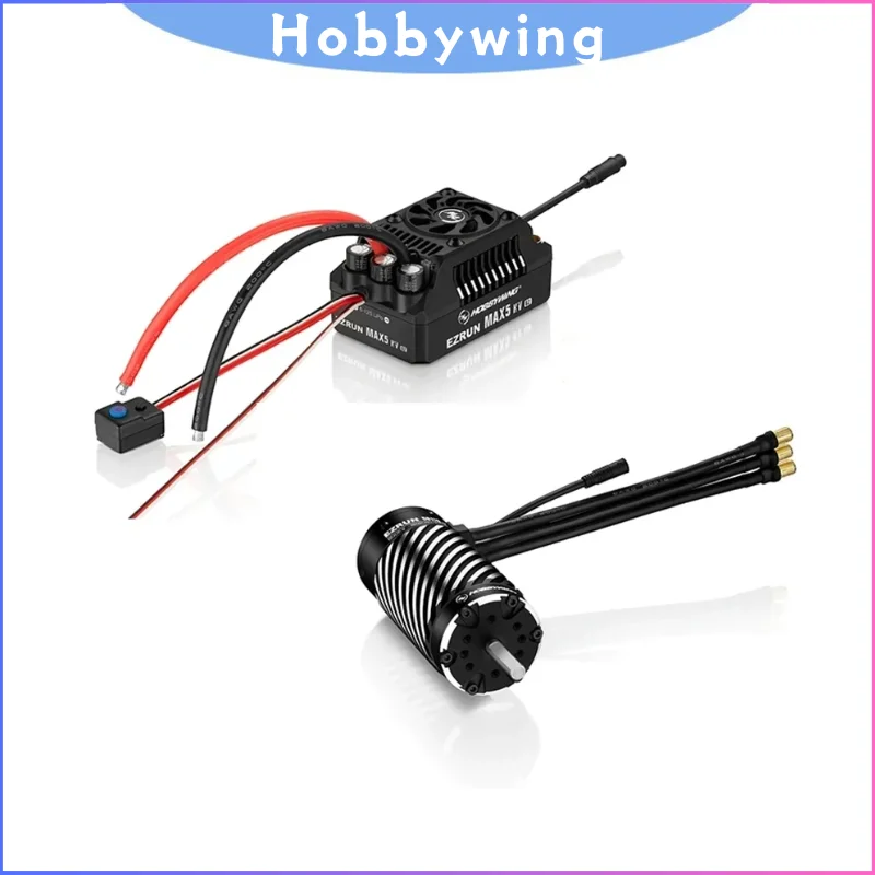 Hobbywing EZRUN MAX5 HV G2 250A 6-12S Сенсорный бесщеточный ESC с 56118SD 650KV/800KV/ 1100KV Бесщеточный двигатель для 1/5 грузовика/автомобиля
Hobbywing EZRUN MAX5 HV G2 250A 6-12S Сенсорный бесщеточный ESC с 56118SD 650KV/800KV/ 1100KV Бесщеточный двигатель для 1/5 грузовика/автомобиля