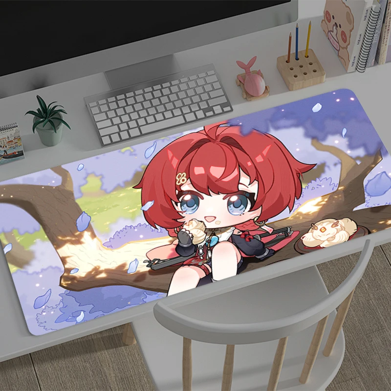 Mouse Pad Large Wuthering Waves Danjin Anti-Slip Rubber Gaming MousePad Durable Desk Pad for Office and Gaming PC Anime Mousepad
Mouse Pad Large Wuthering Waves Danjin Anti-Slip Rubber Gaming MousePad Durable Desk Pad for Office and Gaming PC Anime Mousepad