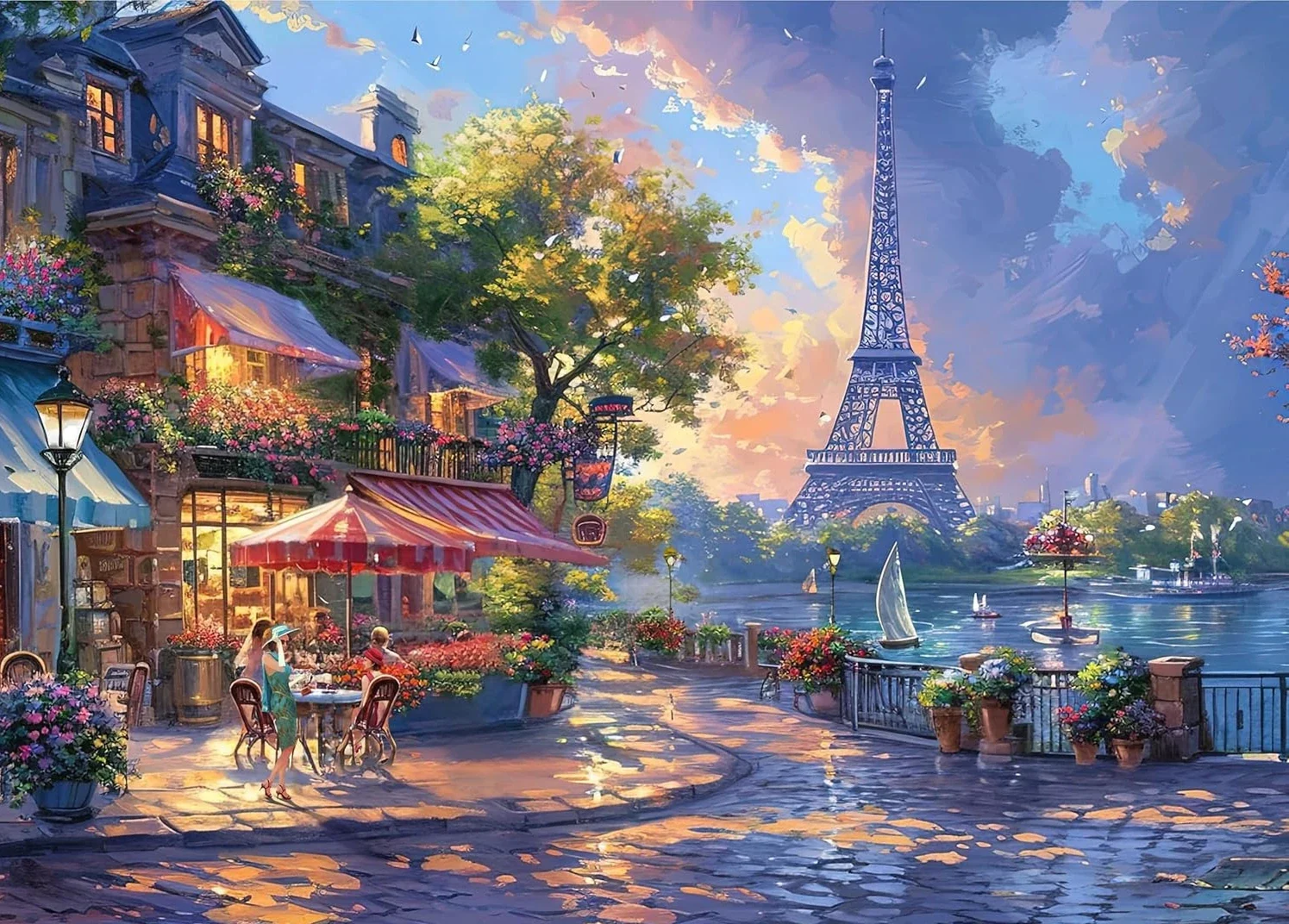 Scenery Under The Eiffel Tower Jigsaw Puzzles 1000/500/300/120 Pcs for Adults Challenging Family Fun Educational Toys Game
Scenery Under The Eiffel Tower Jigsaw Puzzles 1000/500/300/120 Pcs for Adults Challenging Family Fun Educational Toys Game