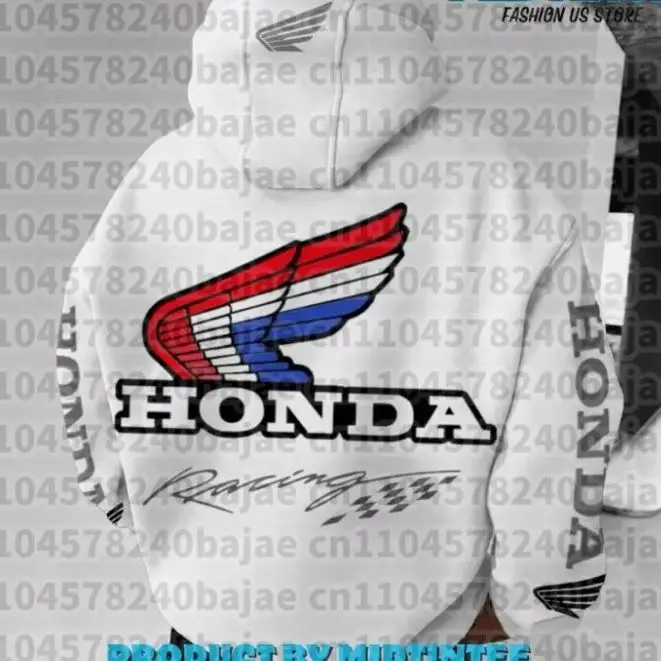 Motorcycle Enthusiast Hoodie Men Women Autumn/Winter Long Sleeved Pullover Motorcycle Honda Printed Sports and Leisure Jacket
Motorcycle Enthusiast Hoodie Men Women Autumn/Winter Long Sleeved Pullover Motorcycle Honda Printed Sports and Leisure Jacket