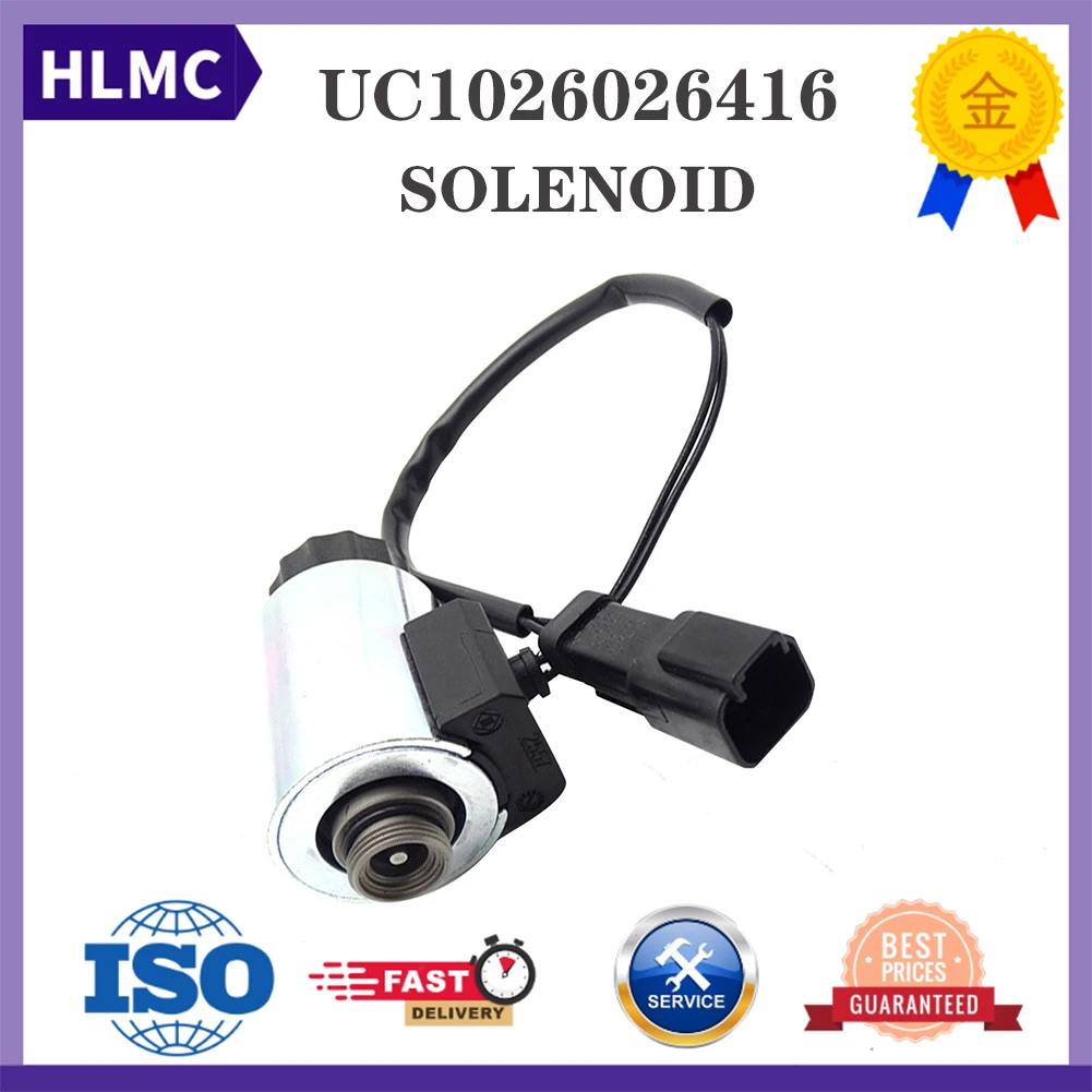Excavator Parts Hydraulic Solenoid Valve UC1026026416 For Komatsu Wheel Loader WA150-6 WA200-5 WA200-6 WA200-7 WA25
Excavator Parts Hydraulic Solenoid Valve UC1026026416 For Komatsu Wheel Loader WA150-6 WA200-5 WA200-6 WA200-7 WA25