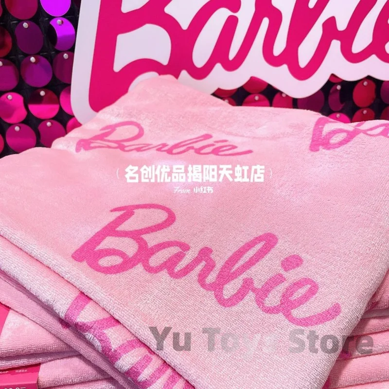 Miniso Барби банное полотенце Kawaii Впитывающее удобное приятное для кожи Y2k полотенце Милая девочка розовая мягкая бытовая мебель для ванной комнаты
Miniso Барби банное полотенце Kawaii Впитывающее удобное приятное для кожи Y2k полотенце Милая девочка розовая мягкая бытовая мебель для ванной комнаты