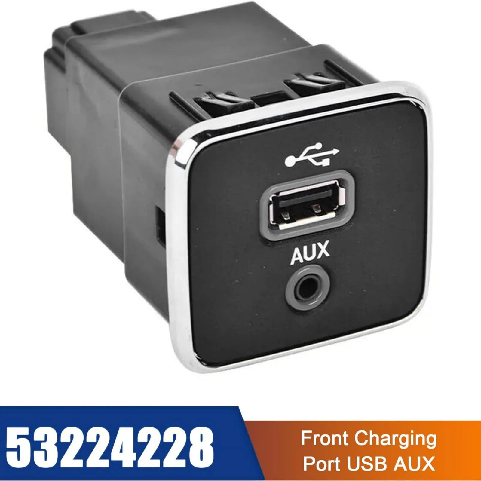 1Pc For Jeep 5XG28DX9AD Car USB AUX Charging Port Adapter Fit For Jeep Cherokee Compass 2017-2021 53223309 53224228 Auto Parts
1Pc For Jeep 5XG28DX9AD Car USB AUX Charging Port Adapter Fit For Jeep Cherokee Compass 2017-2021 53223309 53224228 Auto Parts