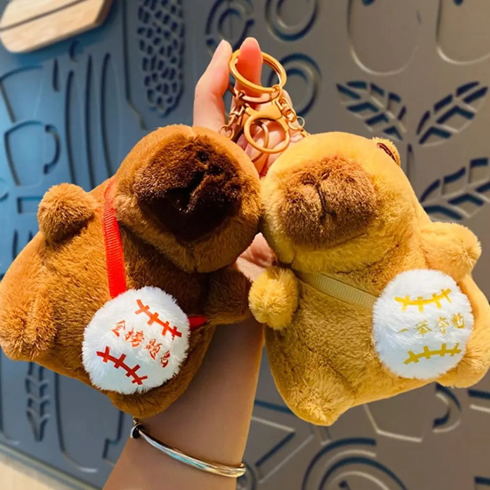 Casual Plush Capybara Keychain Soft Toy Fluffty Doll Keyring Cute Stuffed Animal Bag Pendant Backpack
Casual Plush Capybara Keychain Soft Toy Fluffty Doll Keyring Cute Stuffed Animal Bag Pendant Backpack