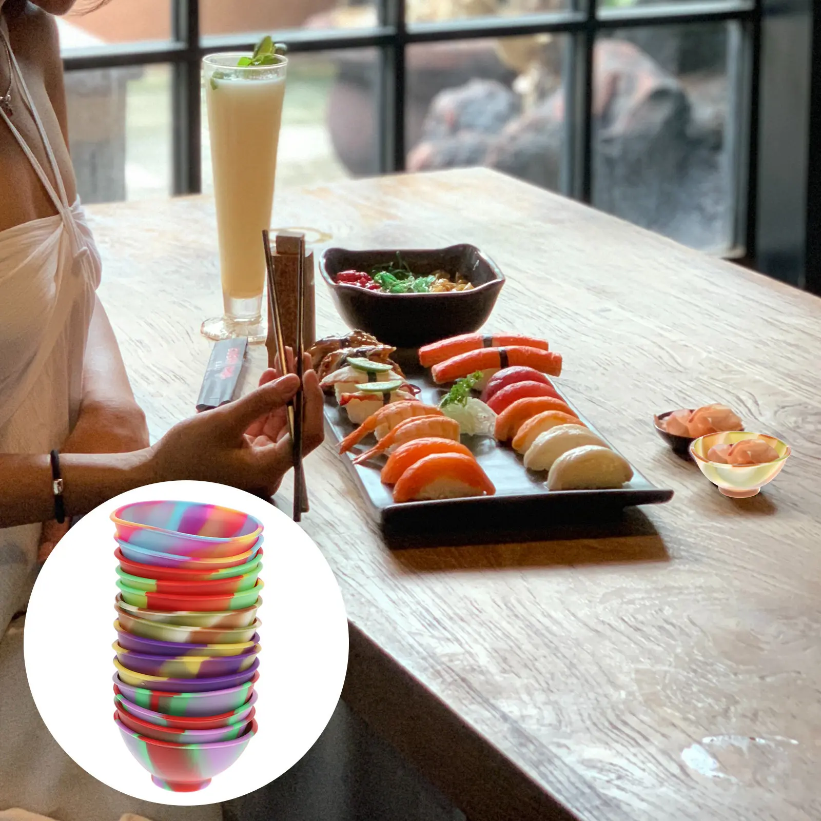 14Pcs Silicone Bowl Set for Baby Feeding Toddler Rice Dessert Salad Fruit Meat Storage Kids Dishes Set Nonbreakable
14Pcs Silicone Bowl Set for Baby Feeding Toddler Rice Dessert Salad Fruit Meat Storage Kids Dishes Set Nonbreakable