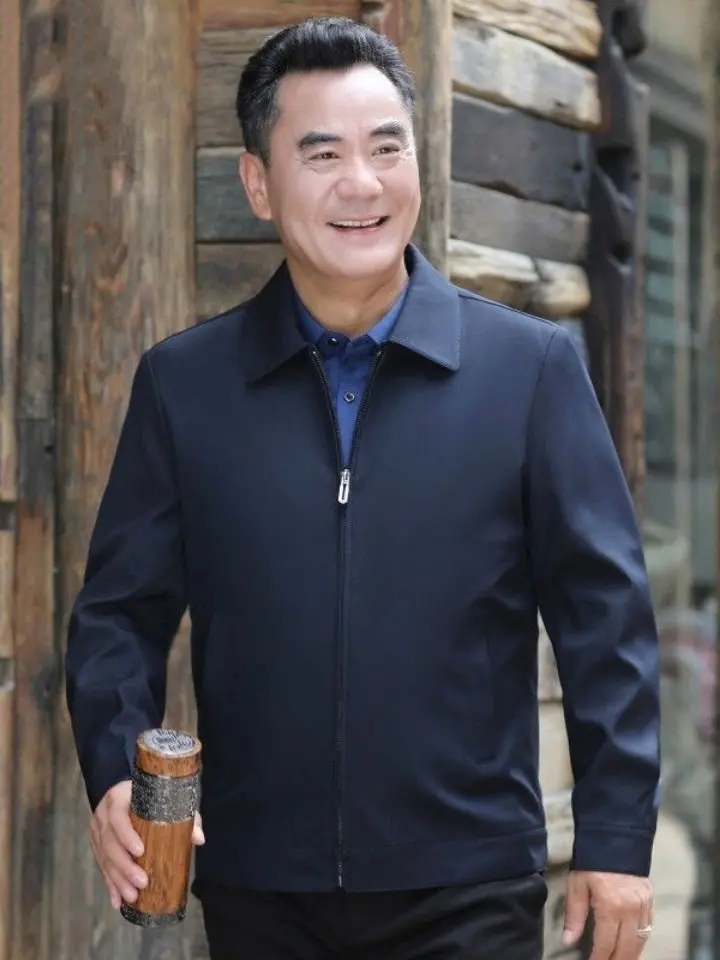 Casual Dad Jaet Spring Autumn Lightweight Zipper Closure Men's Loose Fit Polyester Fabric Busin Gentleman Sle Long Sle...
Casual Dad Jaet Spring Autumn Lightweight Zipper Closure Men's Loose Fit Polyester Fabric Busin Gentleman Sle Long Sle...