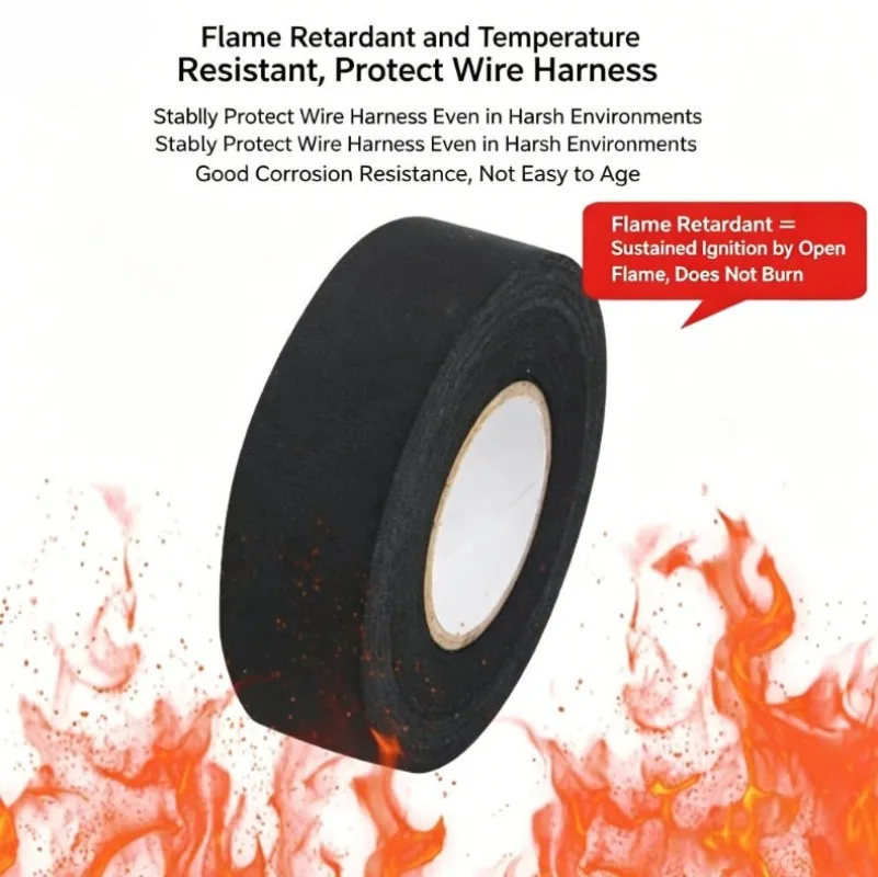Automotive Wiring Harness Tape, High Temperature Resistant, Sound Insulation & Noise Reduction, Insulating
Automotive Wiring Harness Tape, High Temperature Resistant, Sound Insulation & Noise Reduction, Insulating