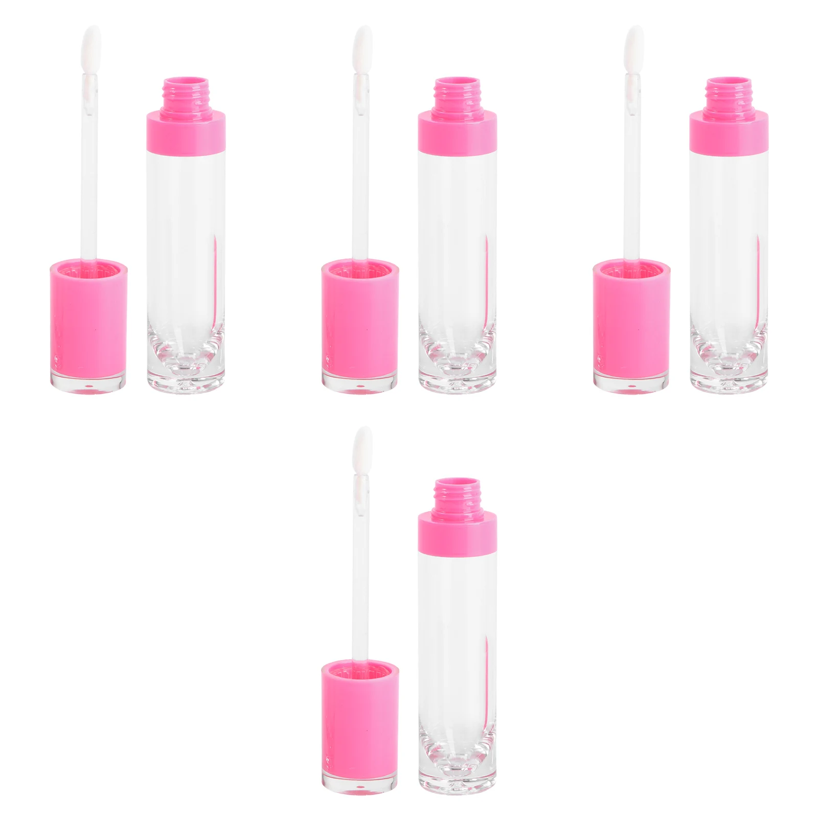4pcs Empty Lip Gloss Tubes Clear DIY Containers Small Refillable Bottles Plastic Lightweight Portable Travel Size Practical Gift
4pcs Empty Lip Gloss Tubes Clear DIY Containers Small Refillable Bottles Plastic Lightweight Portable Travel Size Practical Gift