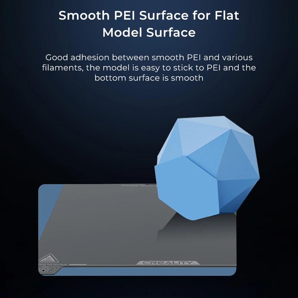 Оригинальная PEI-пластина для 3D-принтера CREALITY K1C, гладкая, 235x235 мм, без мягкой магнитной наклейки, аксессуары для 3D-принтеров
Оригинальная PEI-пластина для 3D-принтера CREALITY K1C, гладкая, 235x235 мм, без мягкой магнитной наклейки, аксессуары для 3D-принтеров