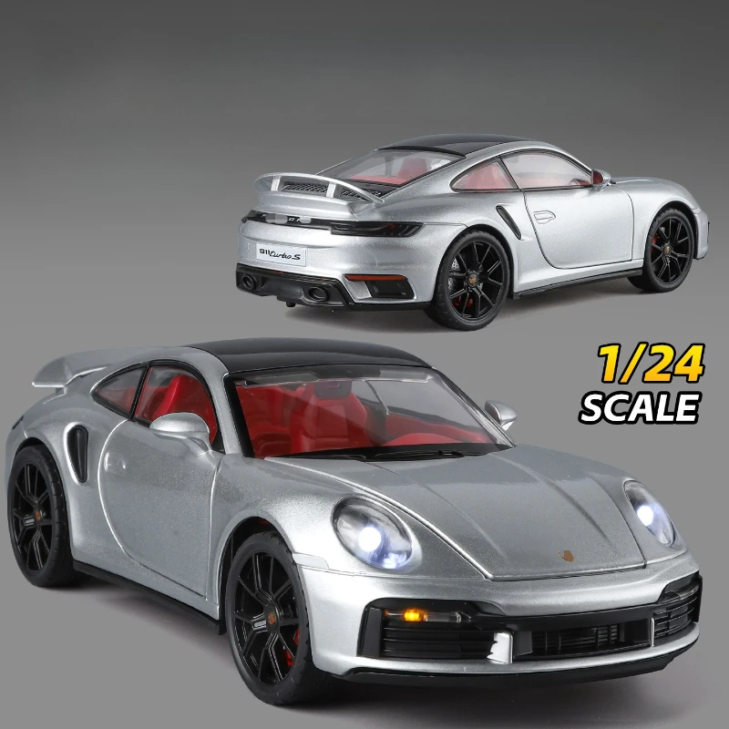 Металлическая литая модель суперкара 911 Turbo S в масштабе 1:24 со звуком и светом, коллекционная, подарок на день рождения для парня
Металлическая литая модель суперкара 911 Turbo S в масштабе 1:24 со звуком и светом, коллекционная, подарок на день рождения для парня