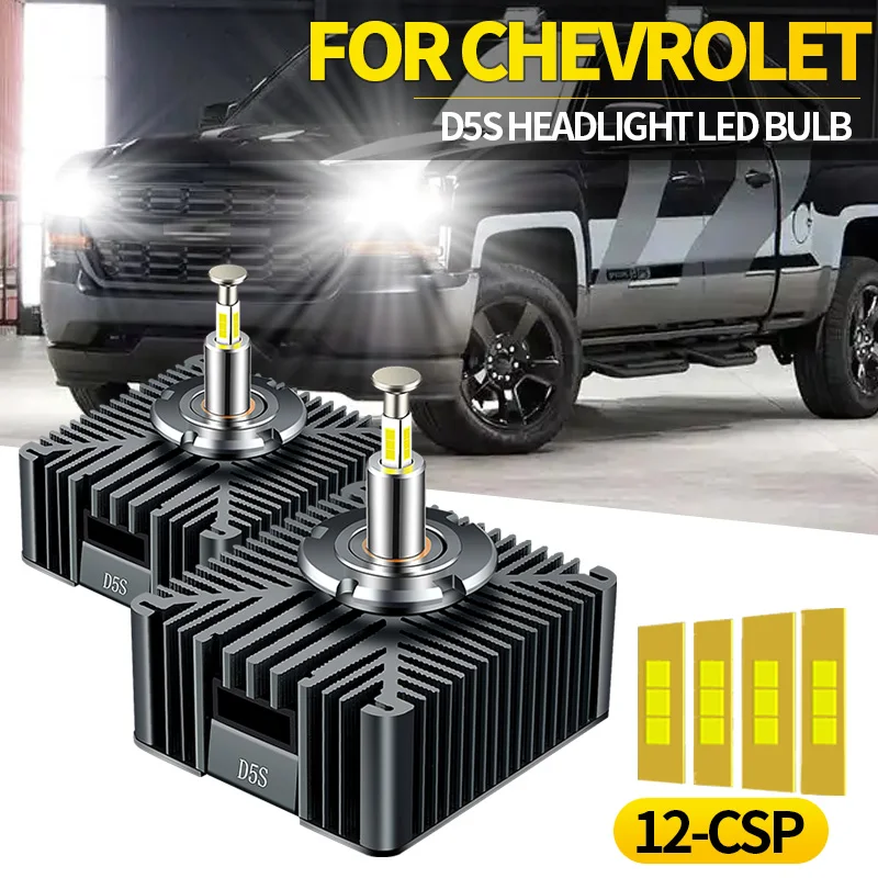 2pcs For Chevrolet Silverado 1500 2016-2018 Car D5S Xenon HID LED Headlights Bulb Replacement Canbus 30000LM Plug&Play
2pcs For Chevrolet Silverado 1500 2016-2018 Car D5S Xenon HID LED Headlights Bulb Replacement Canbus 30000LM Plug&Play
