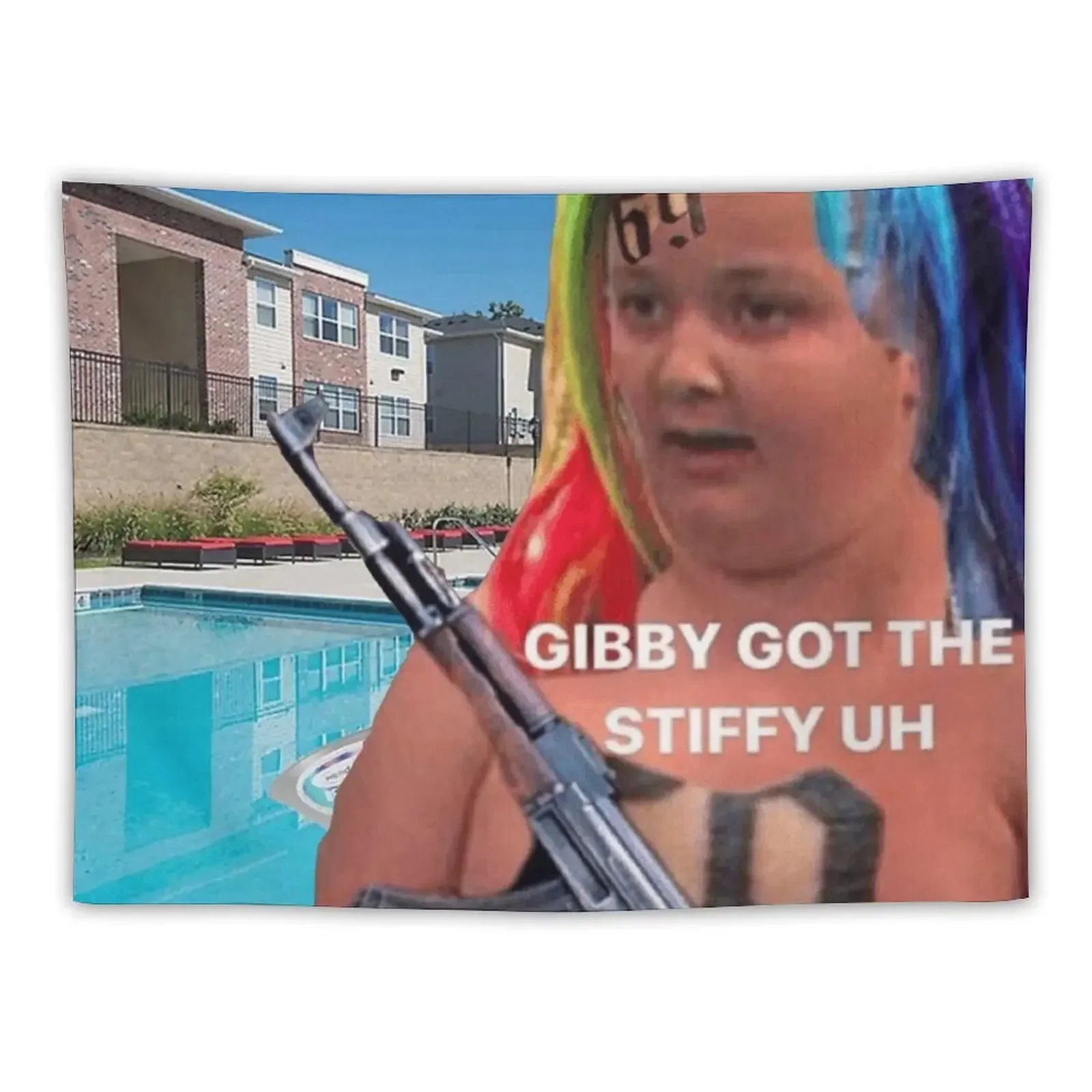 Giby Sniper meme Tapestry Decorations For Your Bedroom Funny Japanese Room Decor Tapestry
Giby Sniper meme Tapestry Decorations For Your Bedroom Funny Japanese Room Decor Tapestry