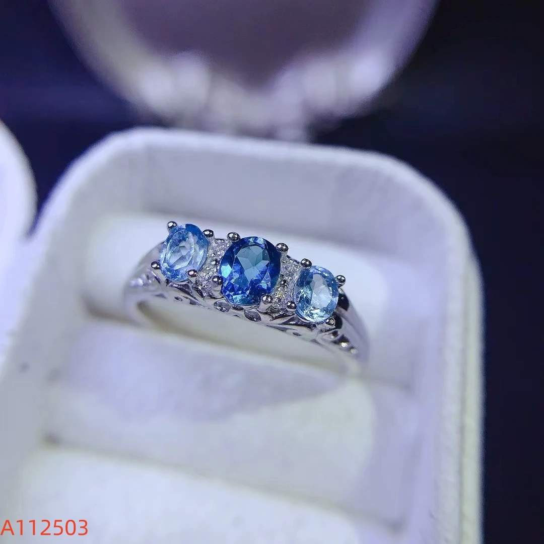 KJJEAXCMY Natural Topaz Women's Ring S925 Silver Electroplating Process Inlaid High Clarity Support Testing Birthday Party
KJJEAXCMY Natural Topaz Women's Ring S925 Silver Electroplating Process Inlaid High Clarity Support Testing Birthday Party