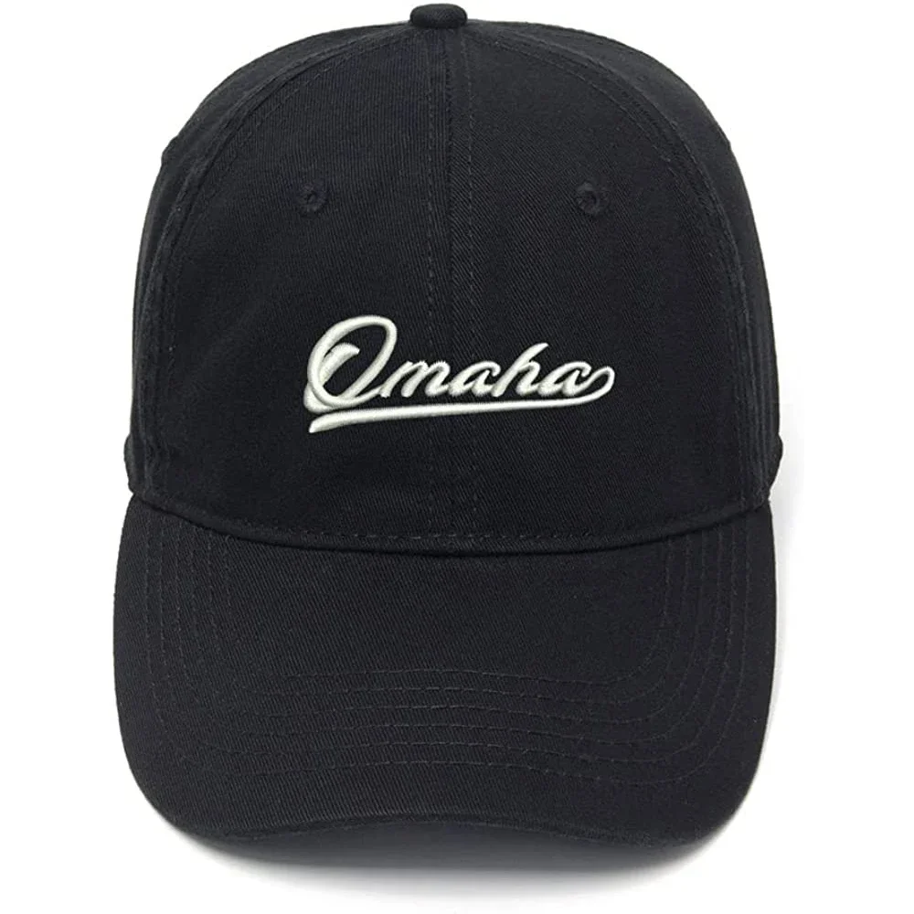 Lyprerazy Men's Baseball Cap Omaha City Embroidery Hat Cotton Embroidered Casual Baseball Caps
Lyprerazy Men's Baseball Cap Omaha City Embroidery Hat Cotton Embroidered Casual Baseball Caps