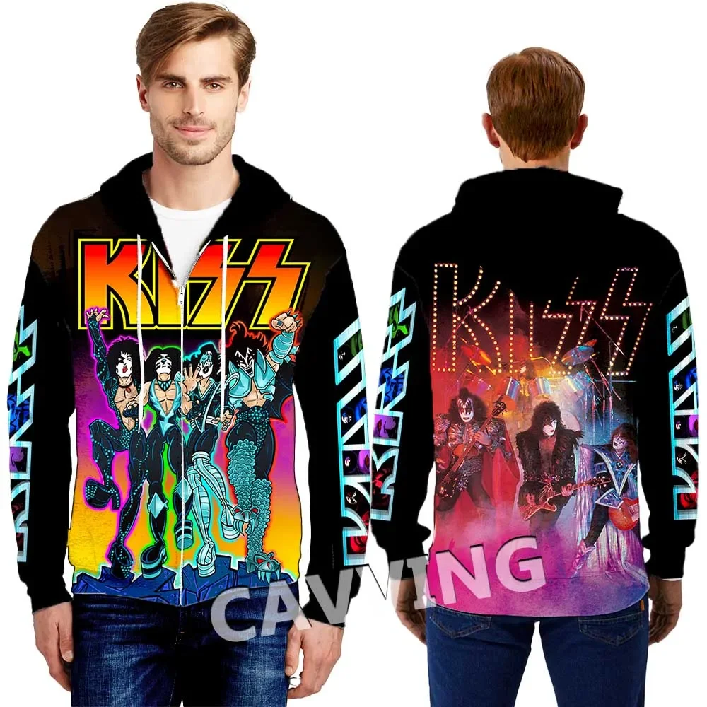 KISS BAND Zipper Hoodies 3D Print Men's Women Casual Zip Up Hooded Sweatshirts Hoody Oversized Tracksuit Pullover Man Coat
KISS BAND Zipper Hoodies 3D Print Men's Women Casual Zip Up Hooded Sweatshirts Hoody Oversized Tracksuit Pullover Man Coat