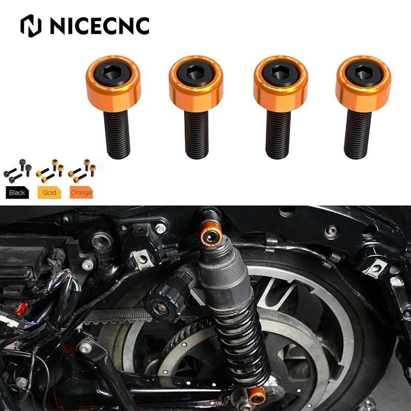 Rear Shock Suspension Screw Kit For Harley Road King FLHR 1994-2023 Police FLHP 1996-2000 Street Glide FLHX 2006-2023 2022
Rear Shock Suspension Screw Kit For Harley Road King FLHR 1994-2023 Police FLHP 1996-2000 Street Glide FLHX 2006-2023 2022