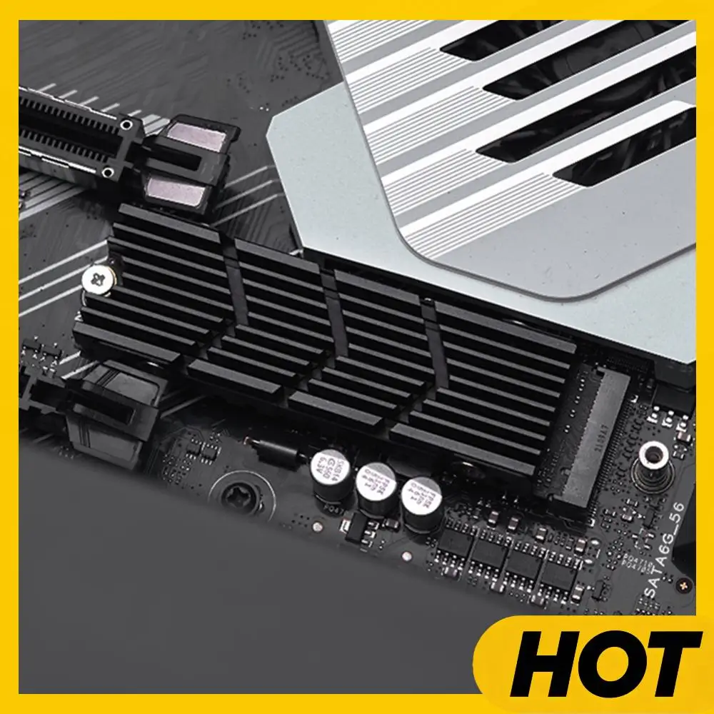 Радиатор SSD M.2 2280 NVME NGFF, твердотельный охладитель жесткого диска из алюминиевого сплава с термосиликоновой накладкой для игровой консоли PS5
Радиатор SSD M.2 2280 NVME NGFF, твердотельный охладитель жесткого диска из алюминиевого сплава с термосиликоновой накладкой для игровой консоли PS5