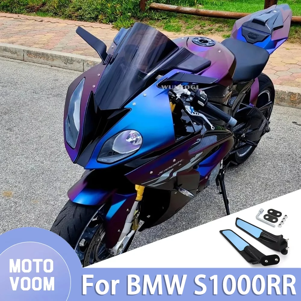 For BMW S1000RR Motorcycle Wing Mirrors Adjustable Rearview Side Mirror S 1000RR Mirrors 2018 S 1000 RR Accessories 2009-2018
For BMW S1000RR Motorcycle Wing Mirrors Adjustable Rearview Side Mirror S 1000RR Mirrors 2018 S 1000 RR Accessories 2009-2018