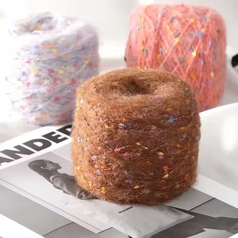 Polyester Yarn 100g Soft Assorted Colors Knitting Yarn Crochet Products To Make DIY Doll Sweaters Clothes Handmade 혼합원사
Polyester Yarn 100g Soft Assorted Colors Knitting Yarn Crochet Products To Make DIY Doll Sweaters Clothes Handmade 혼합원사