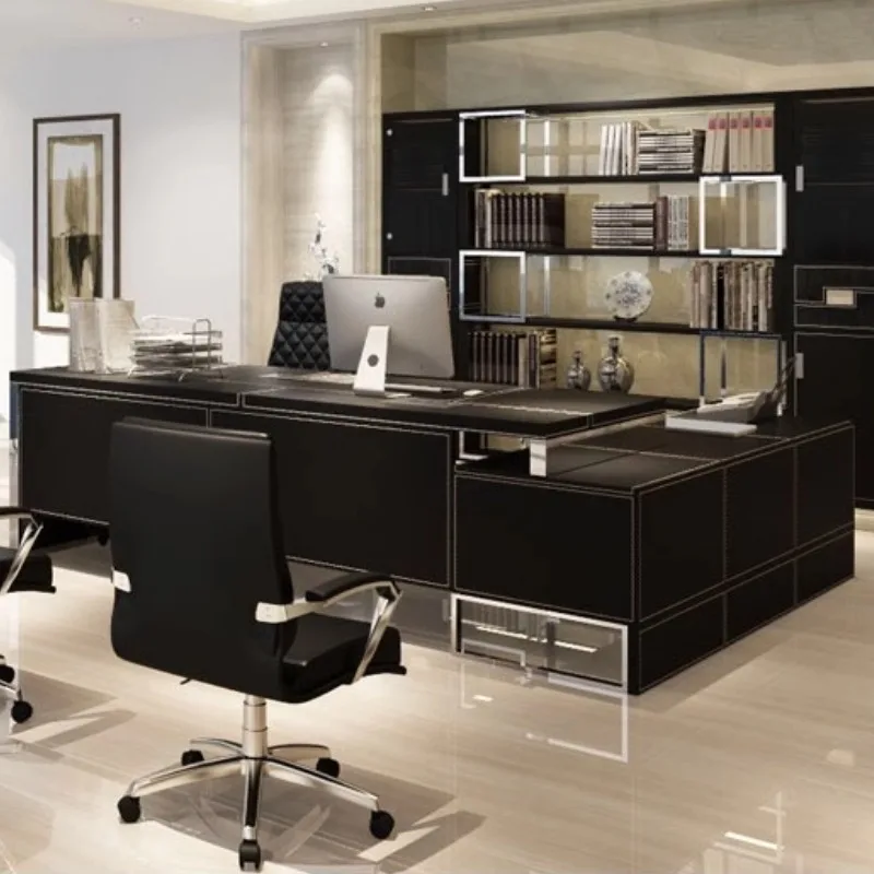 Creativity Minimalist Computer Desks Black Work Storage Organizer Office Desk Corner Executive Escritorio Oficina Desk Furniture
Creativity Minimalist Computer Desks Black Work Storage Organizer Office Desk Corner Executive Escritorio Oficina Desk Furniture