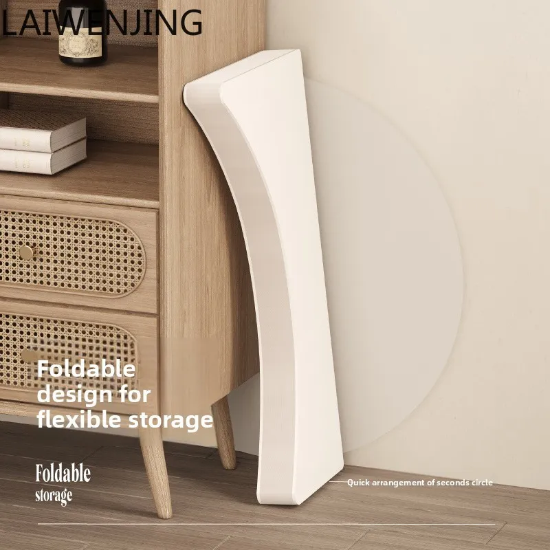 MJY creative minimalist negotiation table folding movable living room balcony bedroom round table
MJY creative minimalist negotiation table folding movable living room balcony bedroom round table