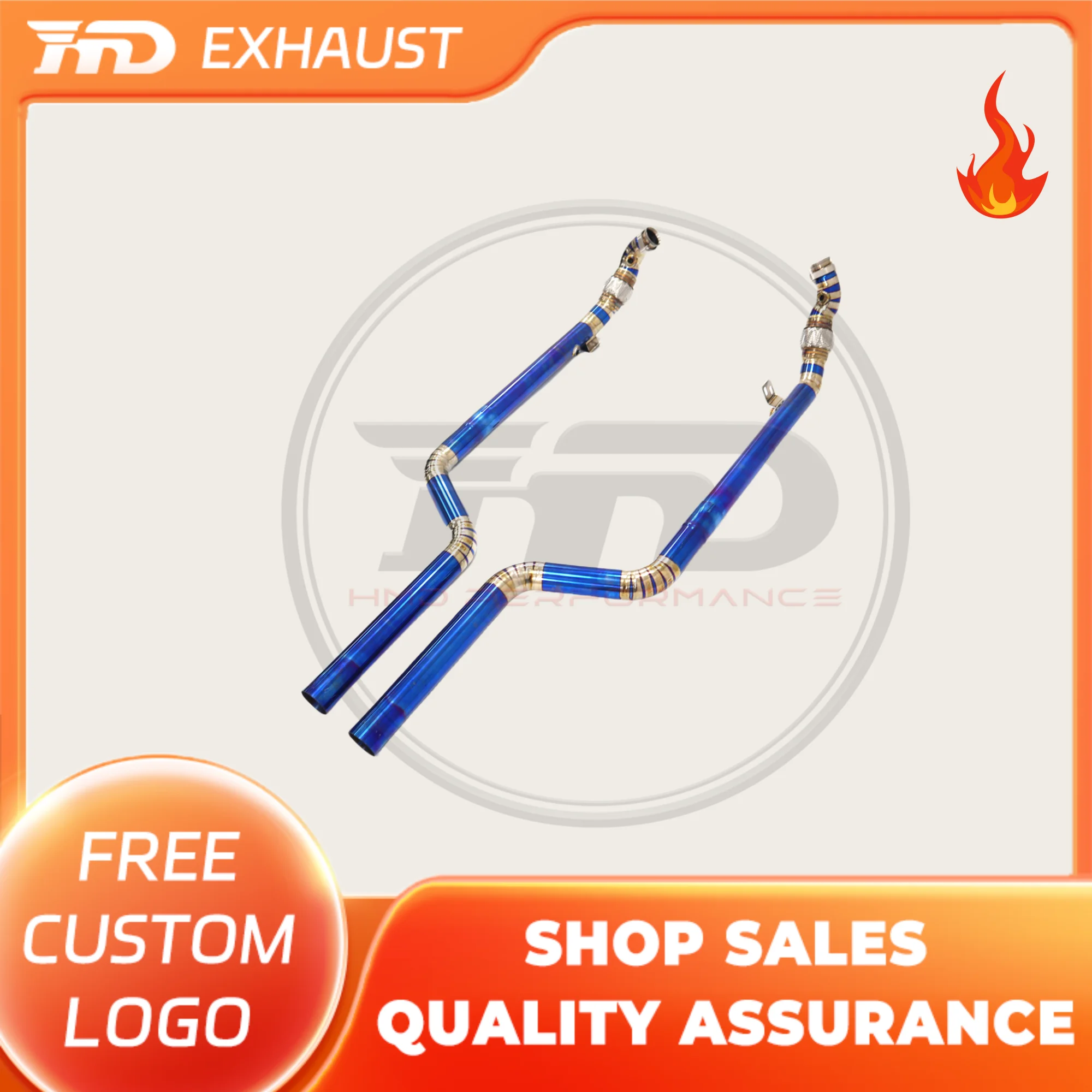 HMD Titanium Exhaust System Performance downpipe for Mercedes Benz W204 C63 6.2L 2011-2015 Muffler With Valve Link Pipe
HMD Titanium Exhaust System Performance downpipe for Mercedes Benz W204 C63 6.2L 2011-2015 Muffler With Valve Link Pipe